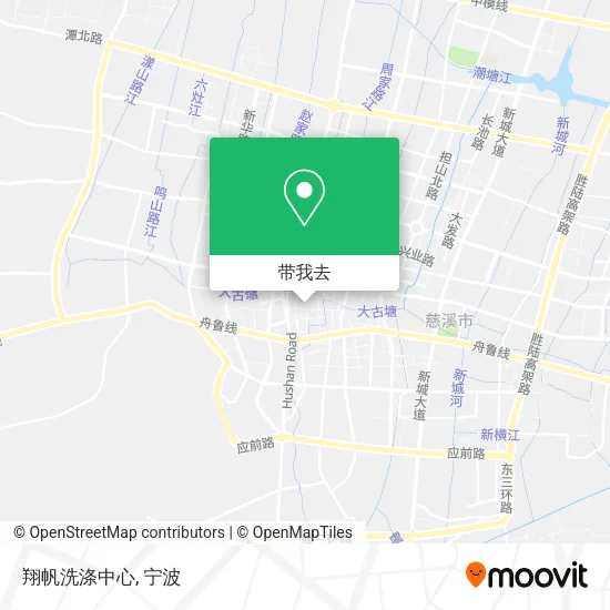 翔帆洗涤中心地图