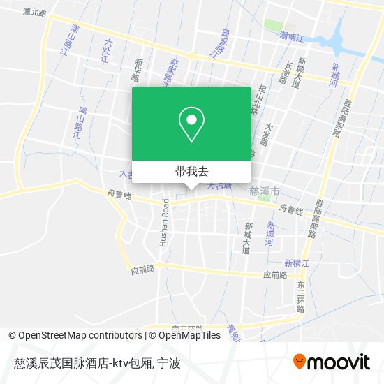 慈溪辰茂国脉酒店-ktv包厢地图