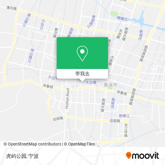 虎屿公园地图