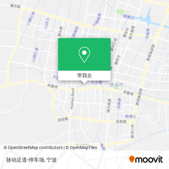 脉动足道-停车场地图
