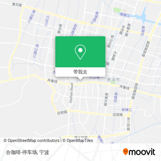 合咖啡-停车场地图