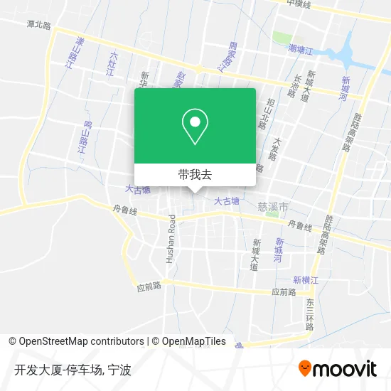 开发大厦-停车场地图