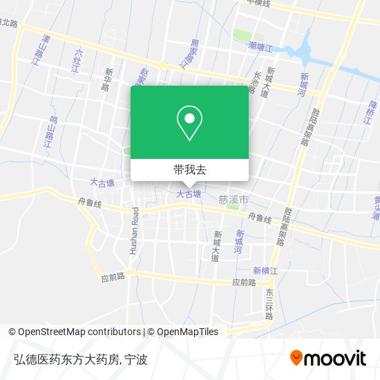 弘德医药东方大药房地图