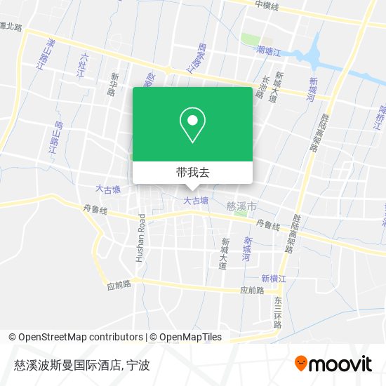 慈溪波斯曼国际酒店地图