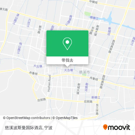 慈溪波斯曼国际酒店地图