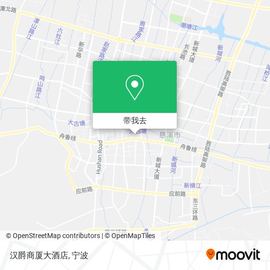 汉爵商厦大酒店地图