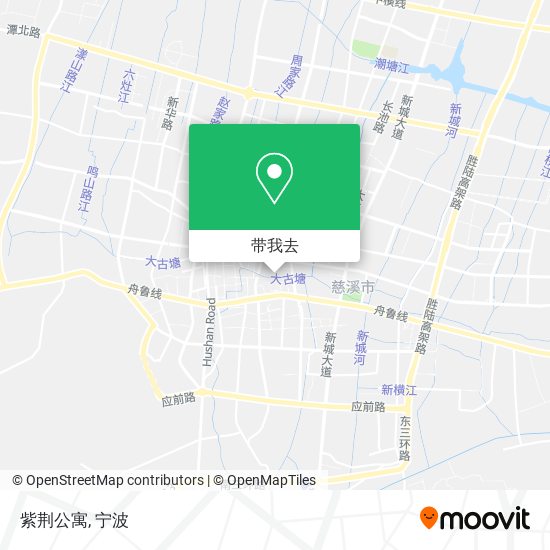 紫荆公寓地图