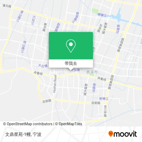 文鼎星苑-1幢地图