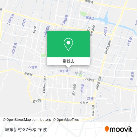 城东新村-37号楼地图