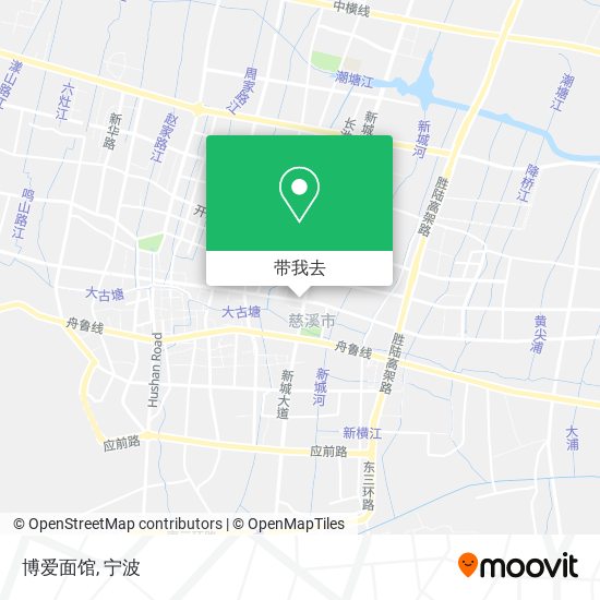 博爱面馆地图