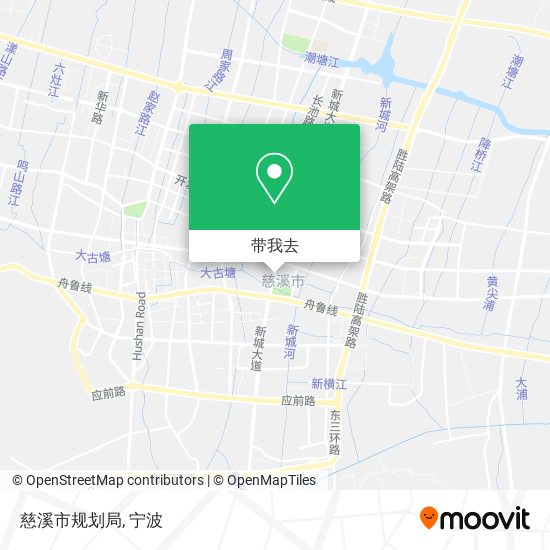 慈溪市规划局地图