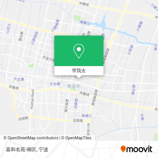嘉和名苑-南区地图