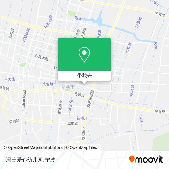 冯氏爱心幼儿园地图