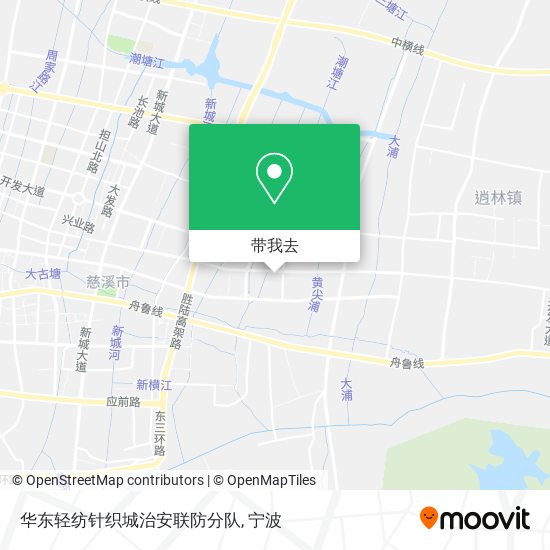 华东轻纺针织城治安联防分队地图