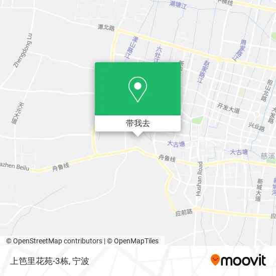 上笆里花苑-3栋地图