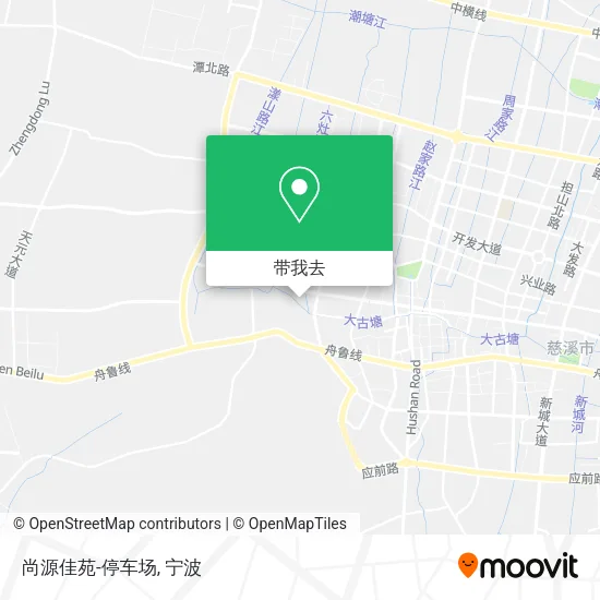 尚源佳苑-停车场地图
