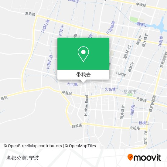 名都公寓地图