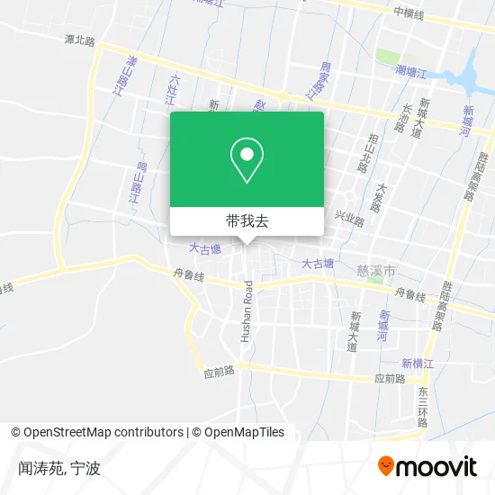闻涛苑地图