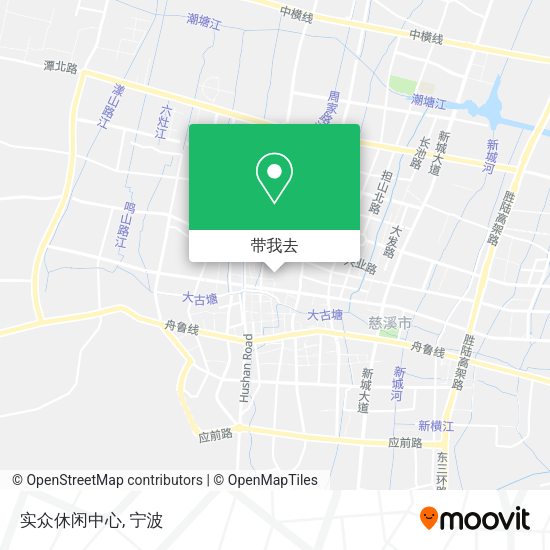 实众休闲中心地图