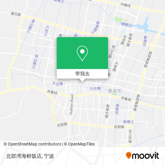 北部湾海鲜饭店地图