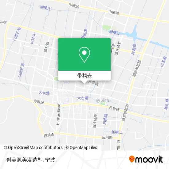 创美源美发造型地图