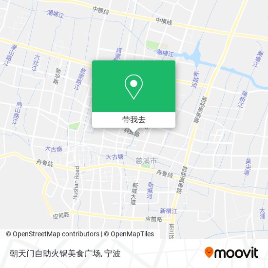 朝天门自助火锅美食广场地图