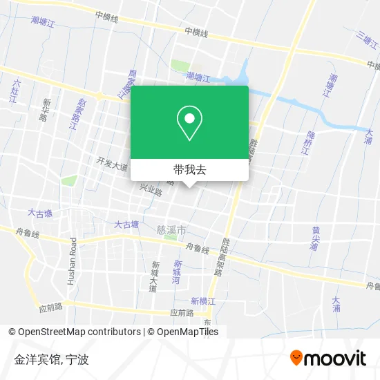 金洋宾馆地图