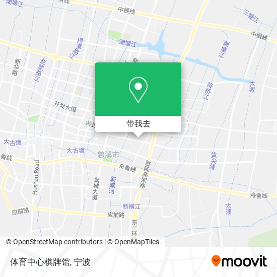 体育中心棋牌馆地图