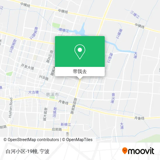 白河小区-19幢地图
