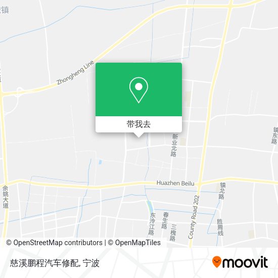 慈溪鹏程汽车修配地图