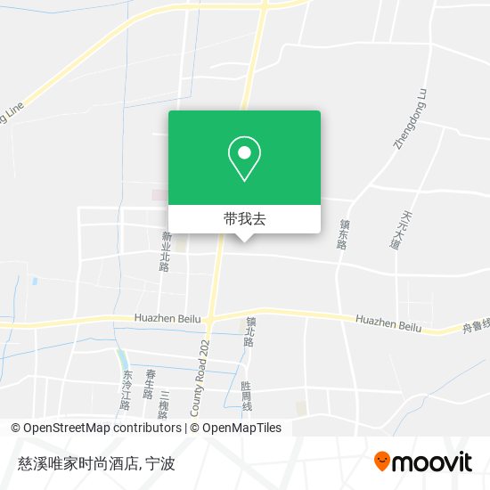慈溪唯家时尚酒店地图