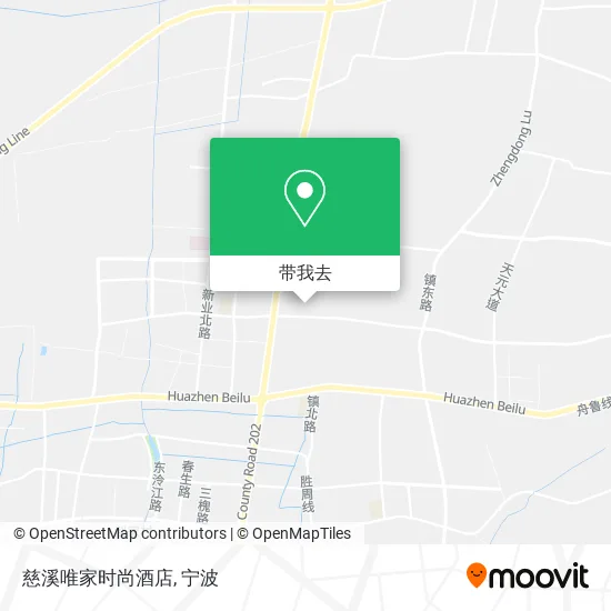 慈溪唯家时尚酒店地图