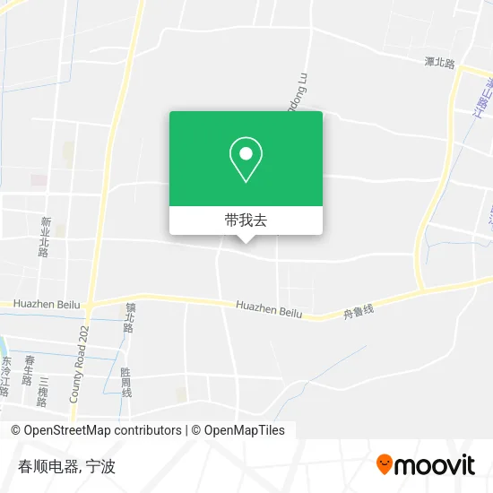 春顺电器地图