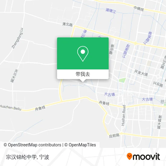 宗汉锦纶中学地图