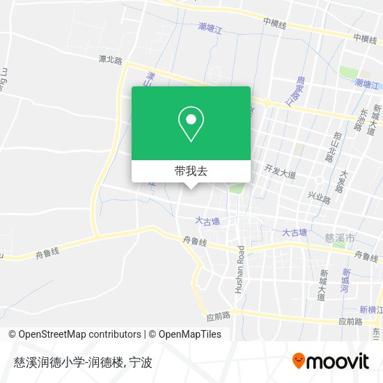 慈溪润德小学-润德楼地图