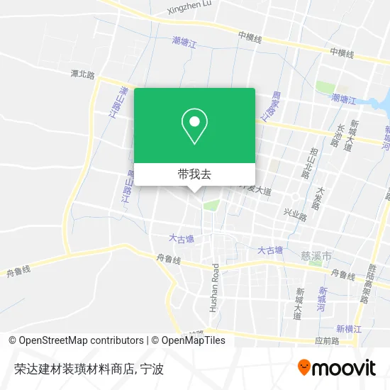 荣达建材装璜材料商店地图