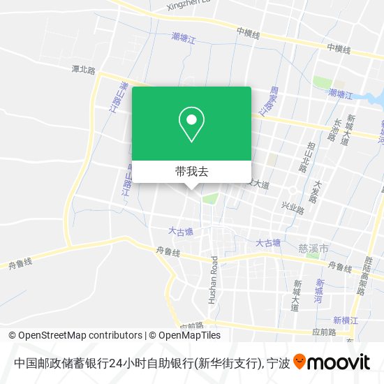 中国邮政储蓄银行24小时自助银行(新华街支行)地图
