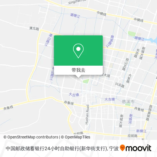 中国邮政储蓄银行24小时自助银行(新华街支行)地图