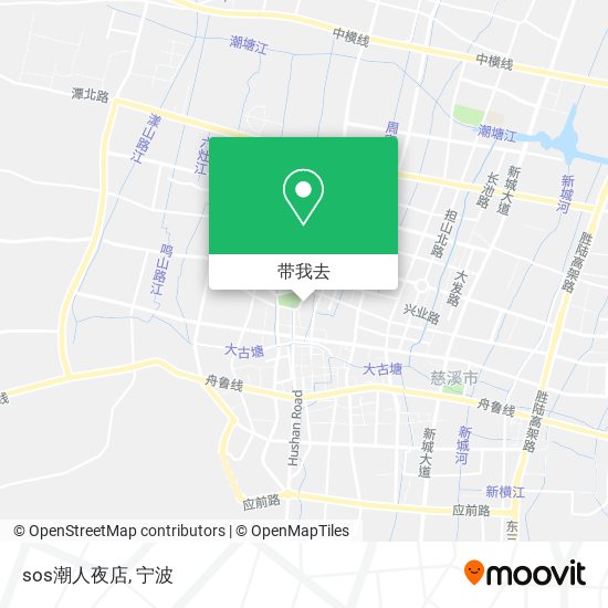 sos潮人夜店地图