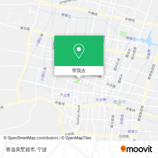 香溢美墅超市地图