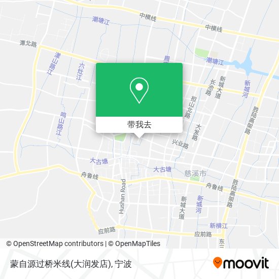 蒙自源过桥米线(大润发店)地图