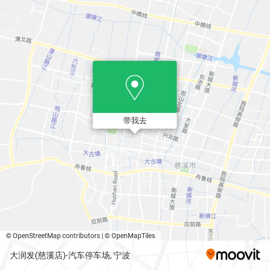 大润发(慈溪店)-汽车停车场地图