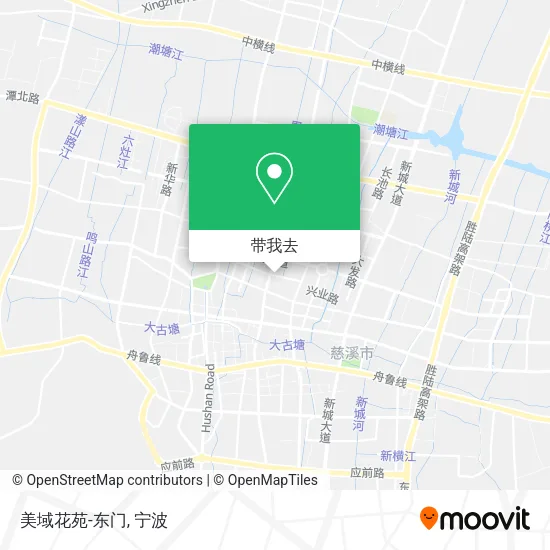 美域花苑-东门地图