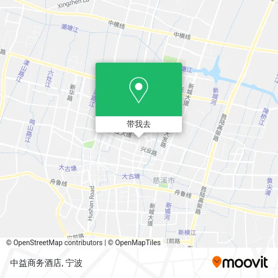 中益商务酒店地图