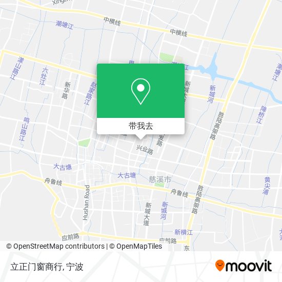 立正门窗商行地图