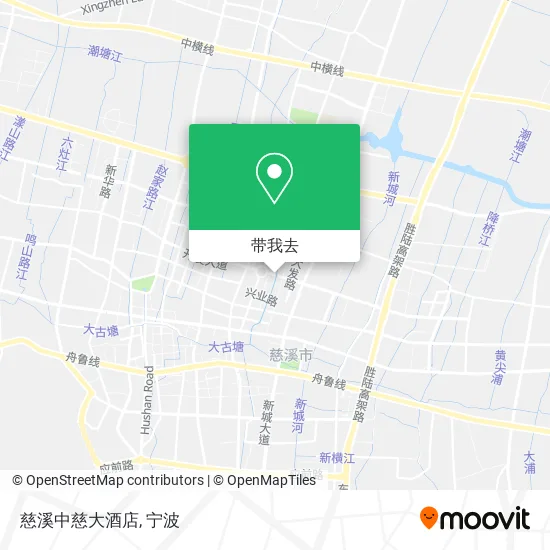 慈溪中慈大酒店地图