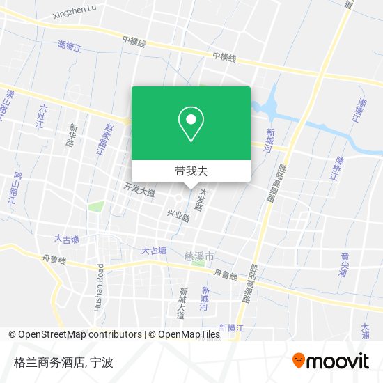 格兰商务酒店地图