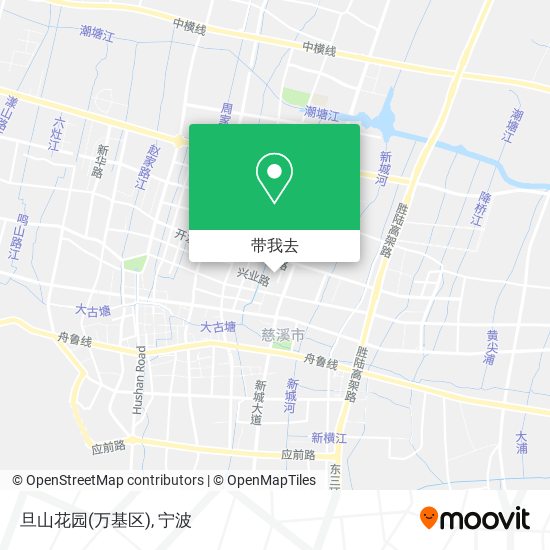 旦山花园(万基区)地图