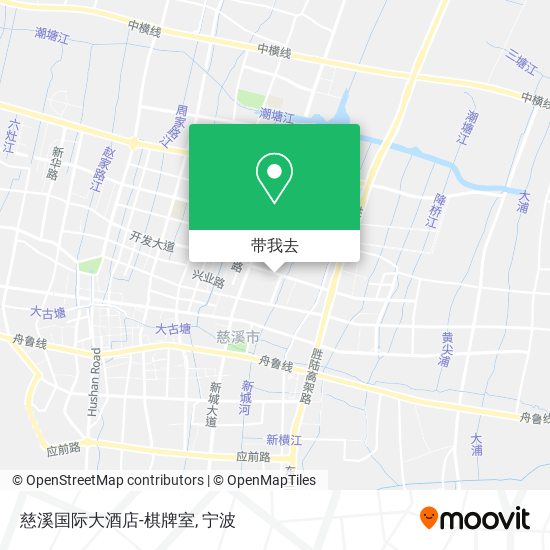 慈溪国际大酒店-棋牌室地图