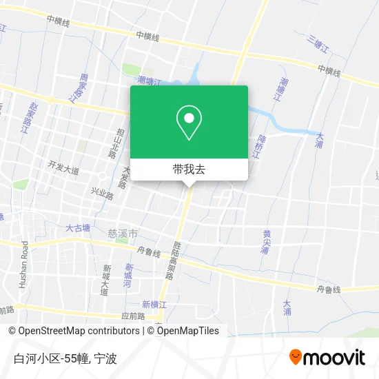 白河小区-55幢地图